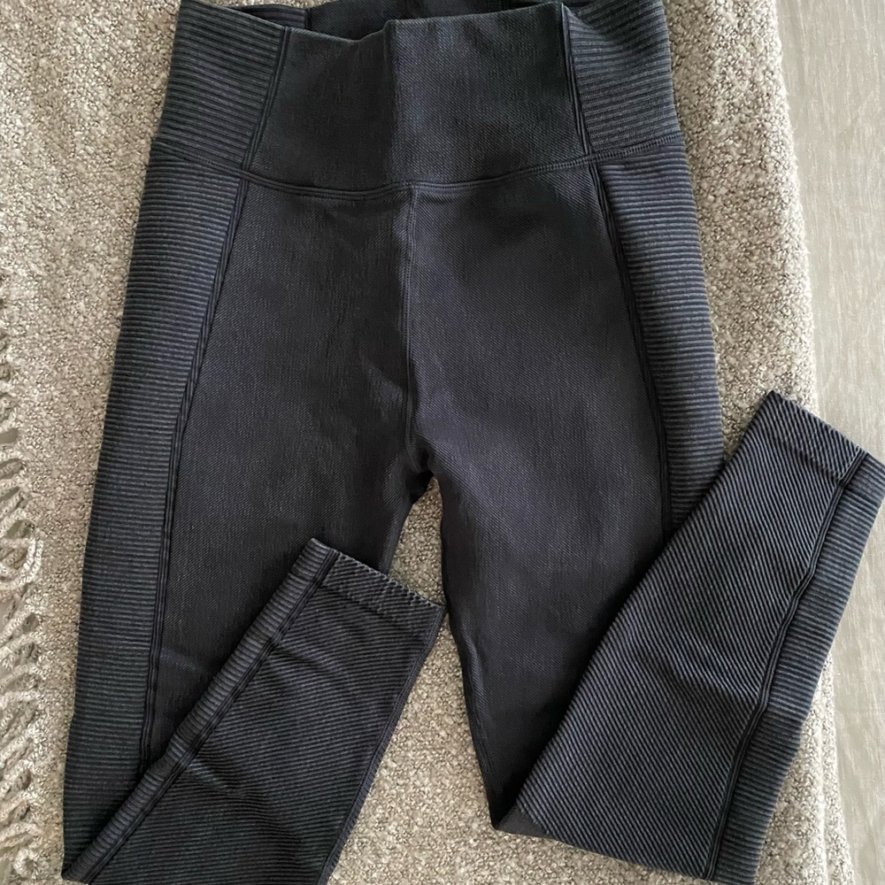 Aerie offline ribbed cropped leggings